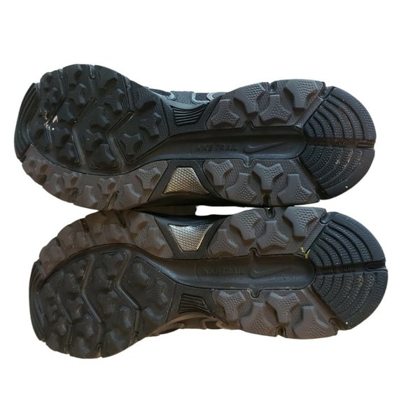 Nike Mens 516864-001 Air Alvord 10 Round Toe Black Athletic Running Shoes Sz 13